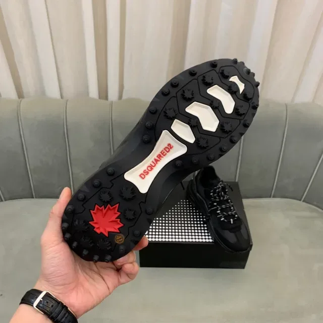 Dsquared2 ICON Black Chunky Sneakers 2