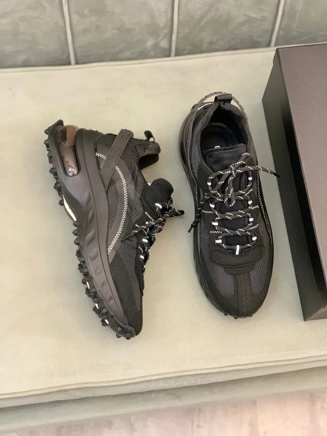 Dsquared2 ICON Black Chunky Sneakers 6