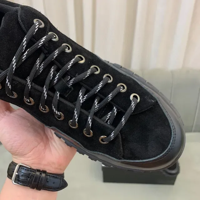 Dsquared2 ICON Black Mixed-Material Lifestyle Sneakers 4