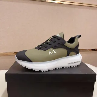 Emporio Armani A|X Olive and Black Lifestyle Sneaker