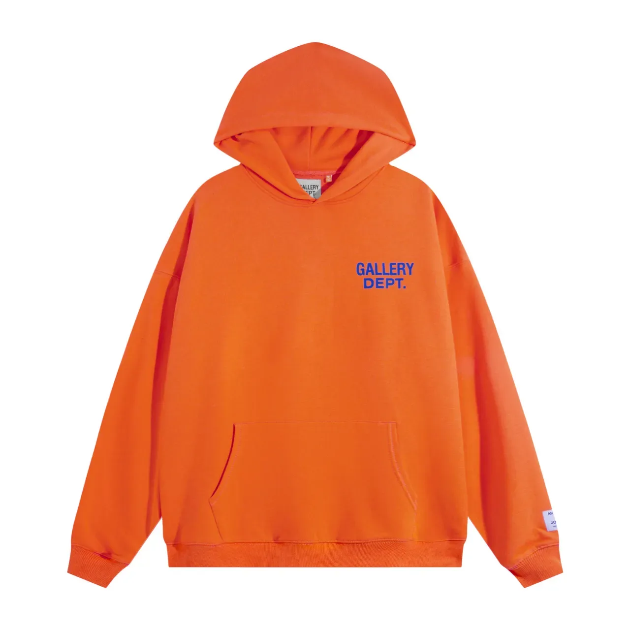Gallery Dept Black Oversized Fit Screen-Printed Logo Hoodie 12
