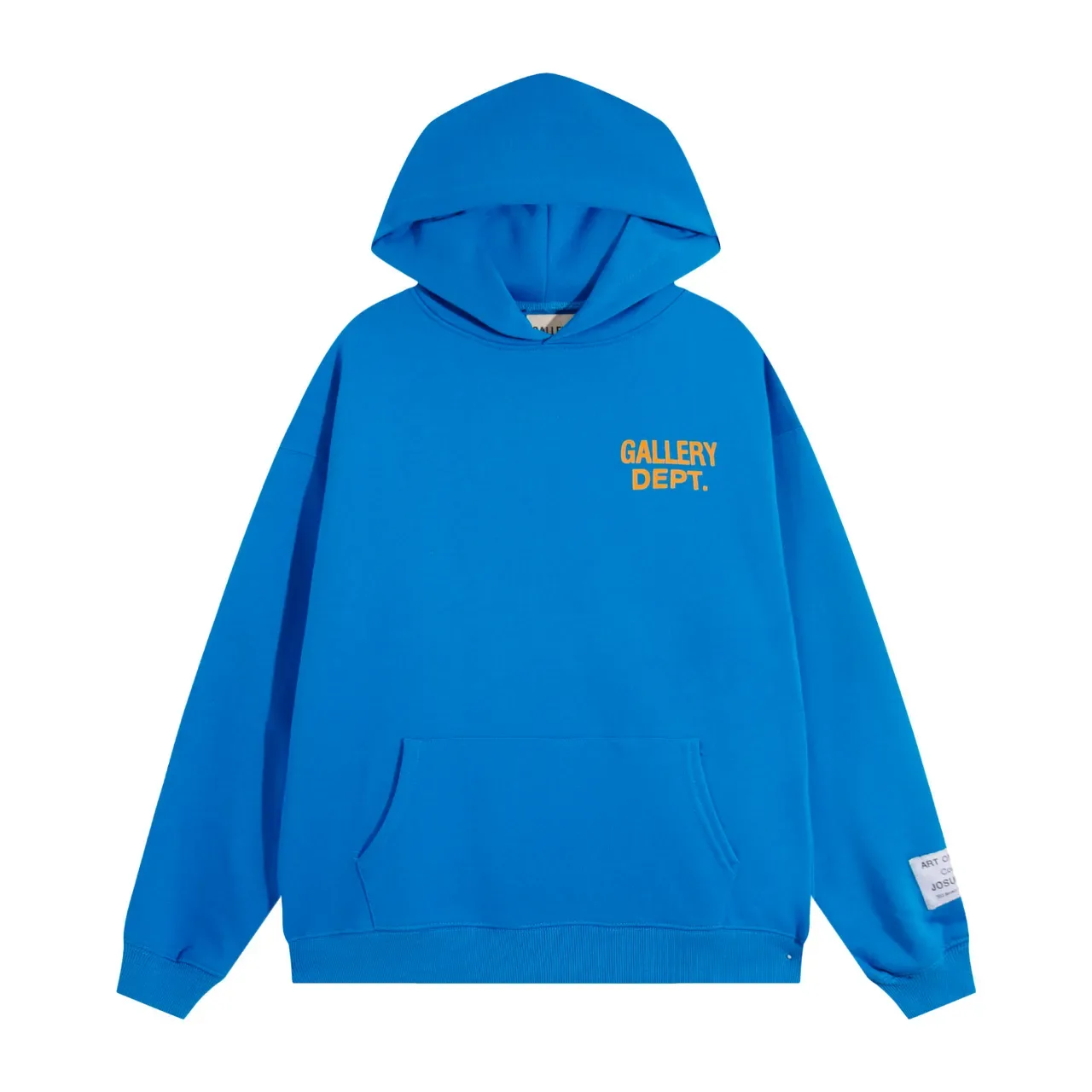 Gallery Dept Black Oversized Fit Screen-Printed Logo Hoodie 14