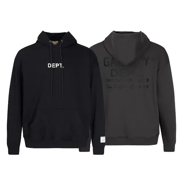 Gallery Dept DEPT. Screen-Printed Relaxed Fit Hoodie 2