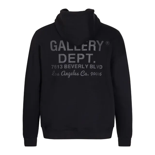 Gallery Dept DEPT. Screen-Printed Relaxed Fit Hoodie 5