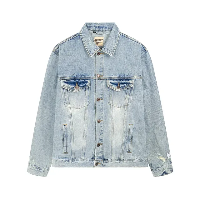 Gallery Dept Light-Wash Distressed Denim Jacket 2