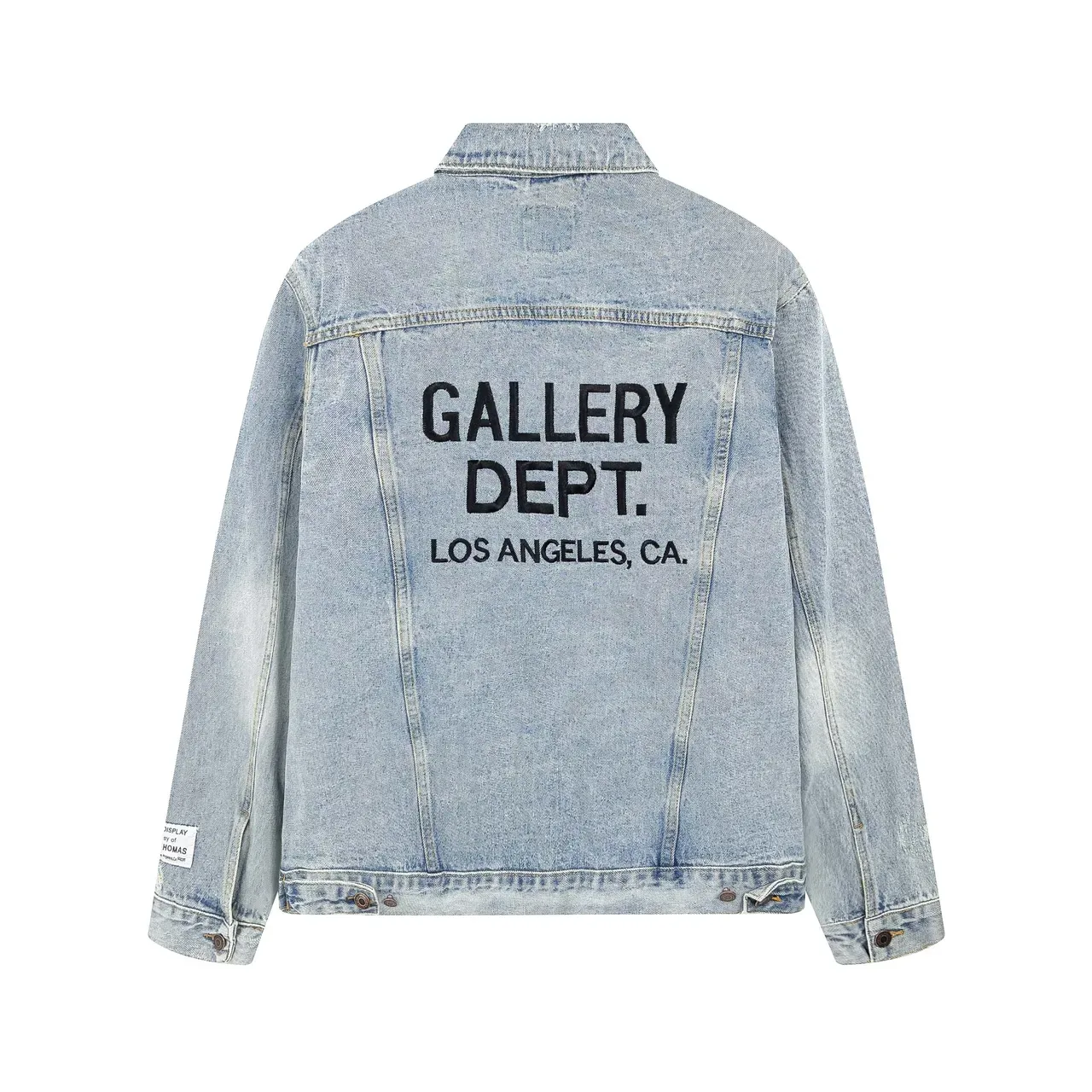 Gallery Dept Light-Wash Distressed Denim Jacket 3