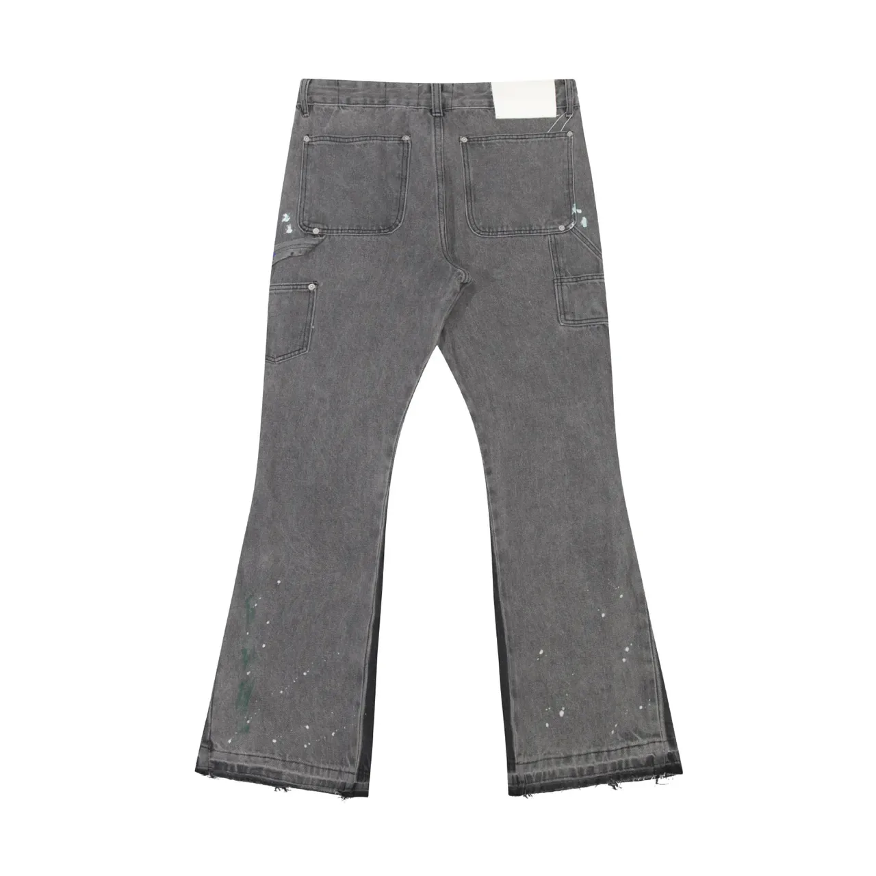 Gallery Dept Paint Splatter Patchwork Flared Jeans 9