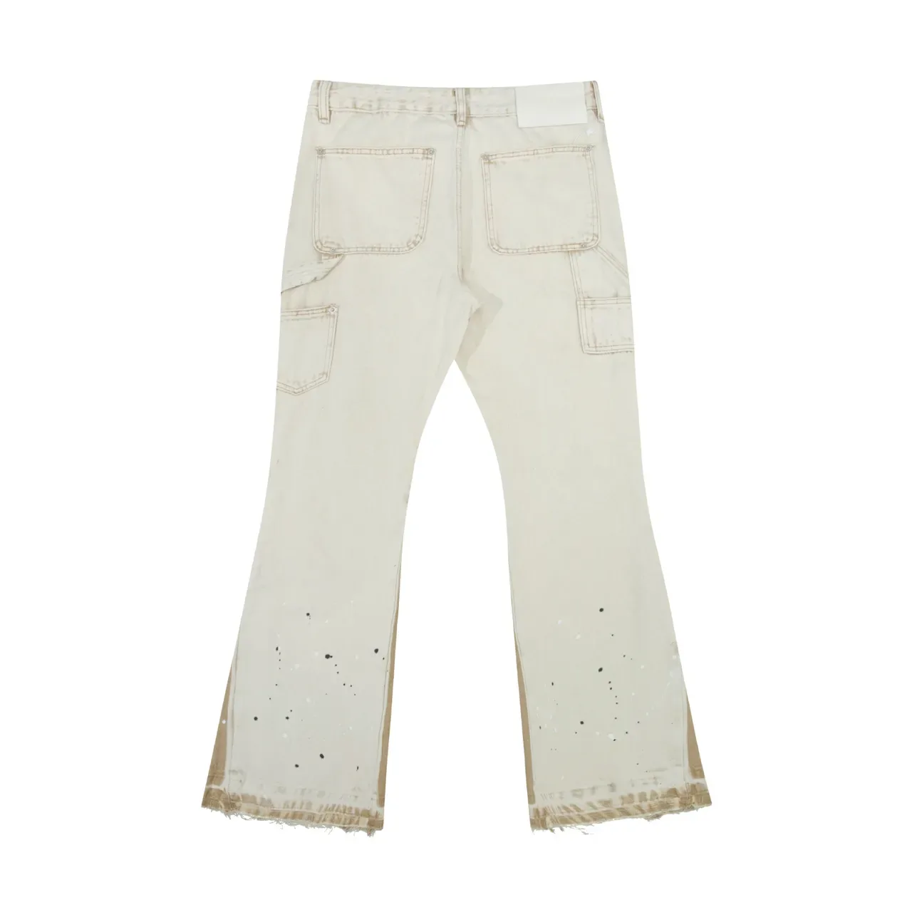 Gallery Dept Paint Splatter Patchwork Flared Jeans 11