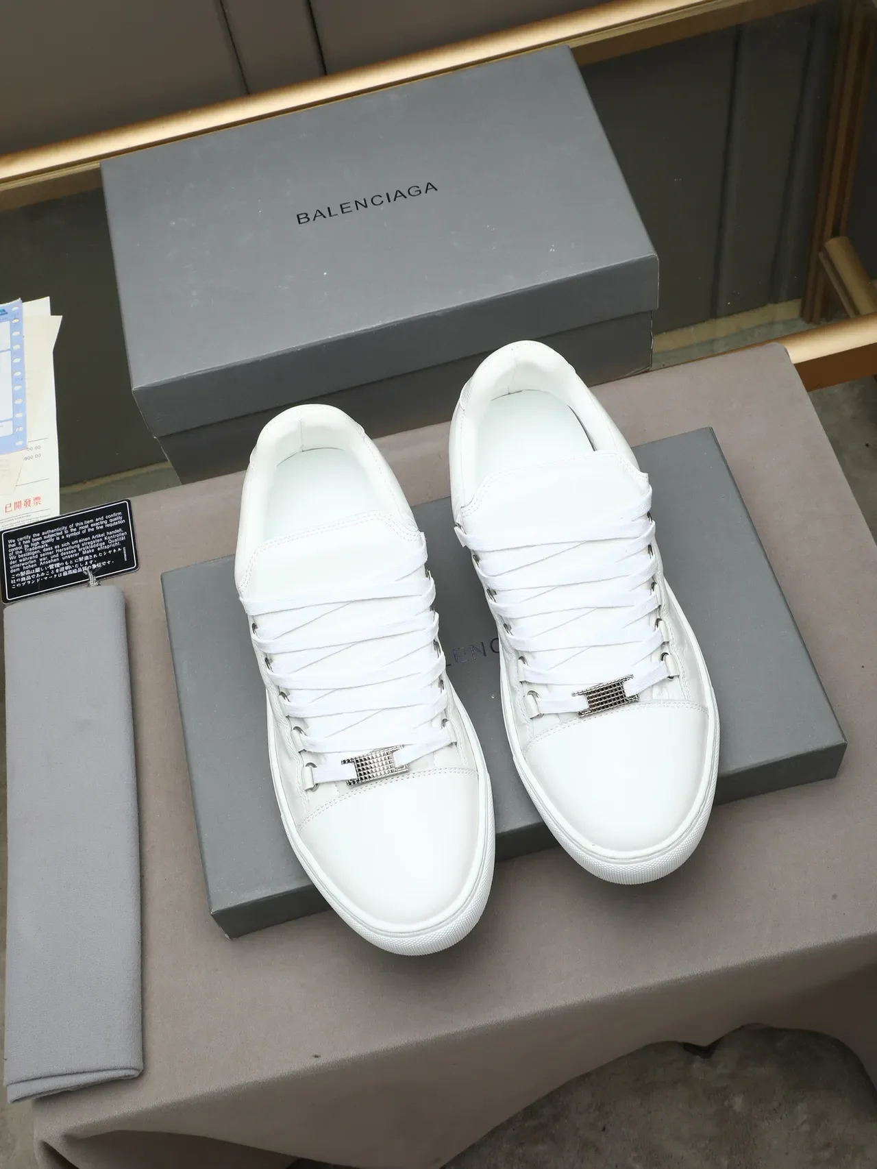 All-White Minimalist Low-Top Lifestyle Sneaker 2
