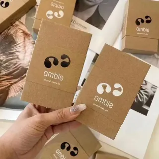 Ambie Sound Earcuffs Kraft Paper Packaging TWS Earbuds