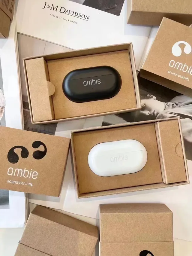 Ambie Sound Earcuffs Kraft Paper Packaging TWS Earbuds 9