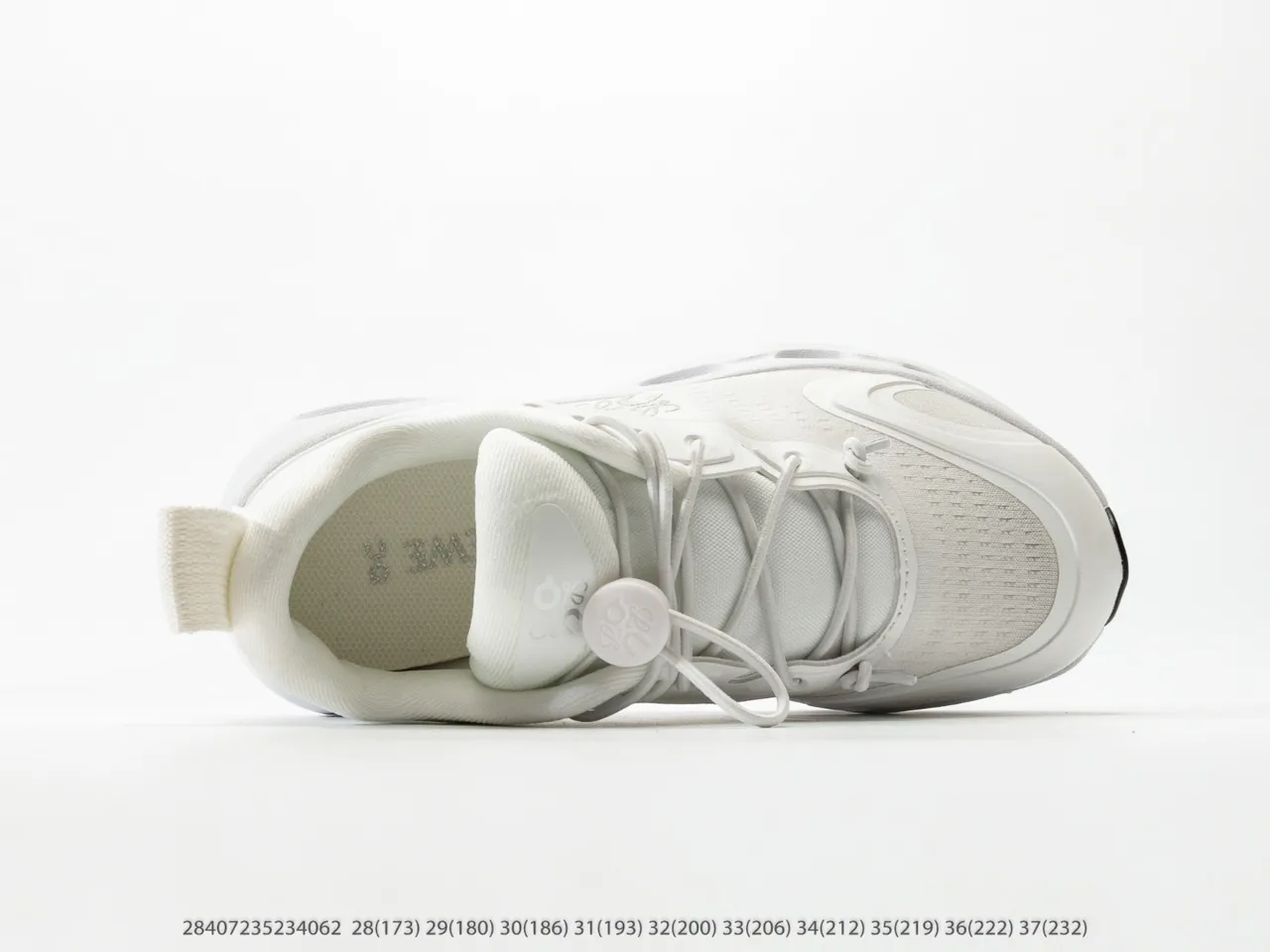 Beige and Turquoise Lifestyle Sneakers 23