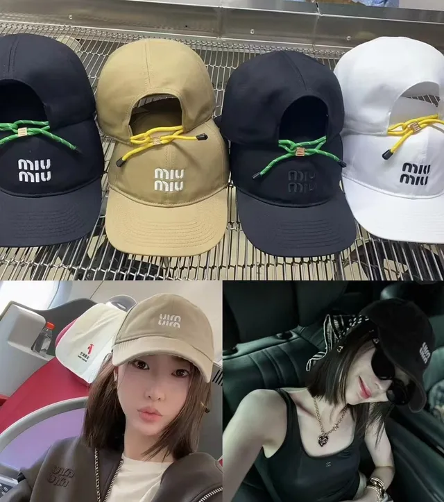 Beige Embroidered Logo Baseball Cap 6