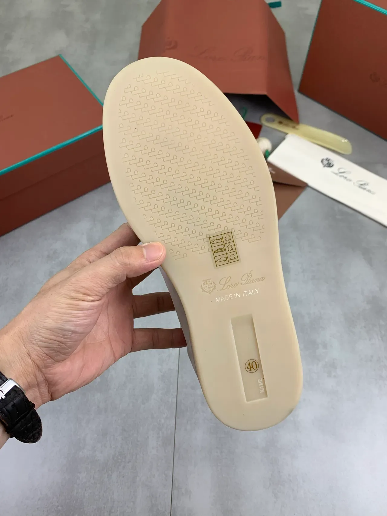 Beige Suede Knit-Collar Lace-Up Lifestyle Sneaker 3