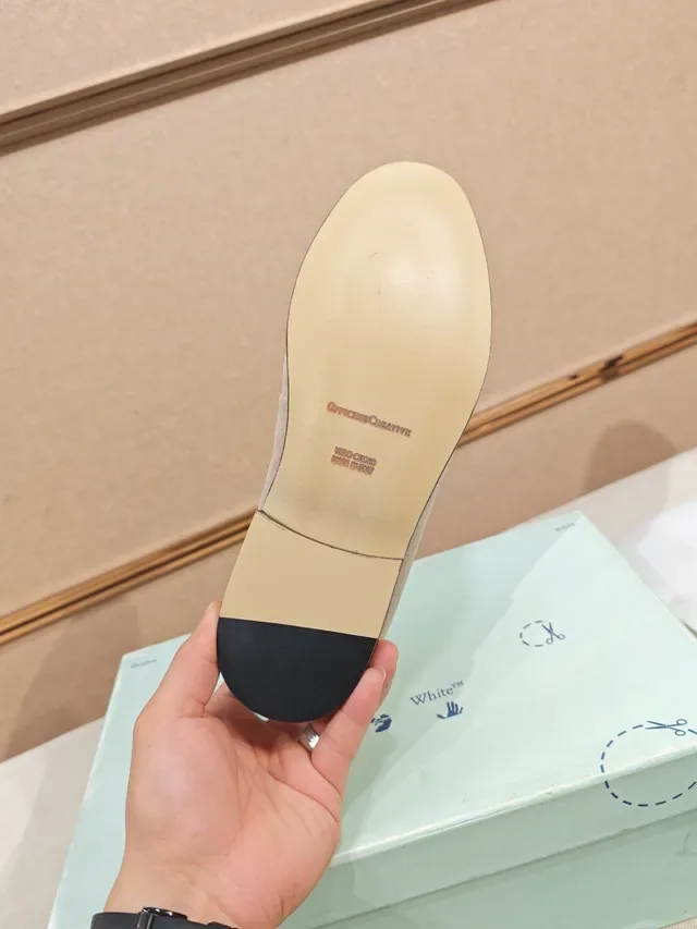 Beige Suede Penny Strap Loafer 3
