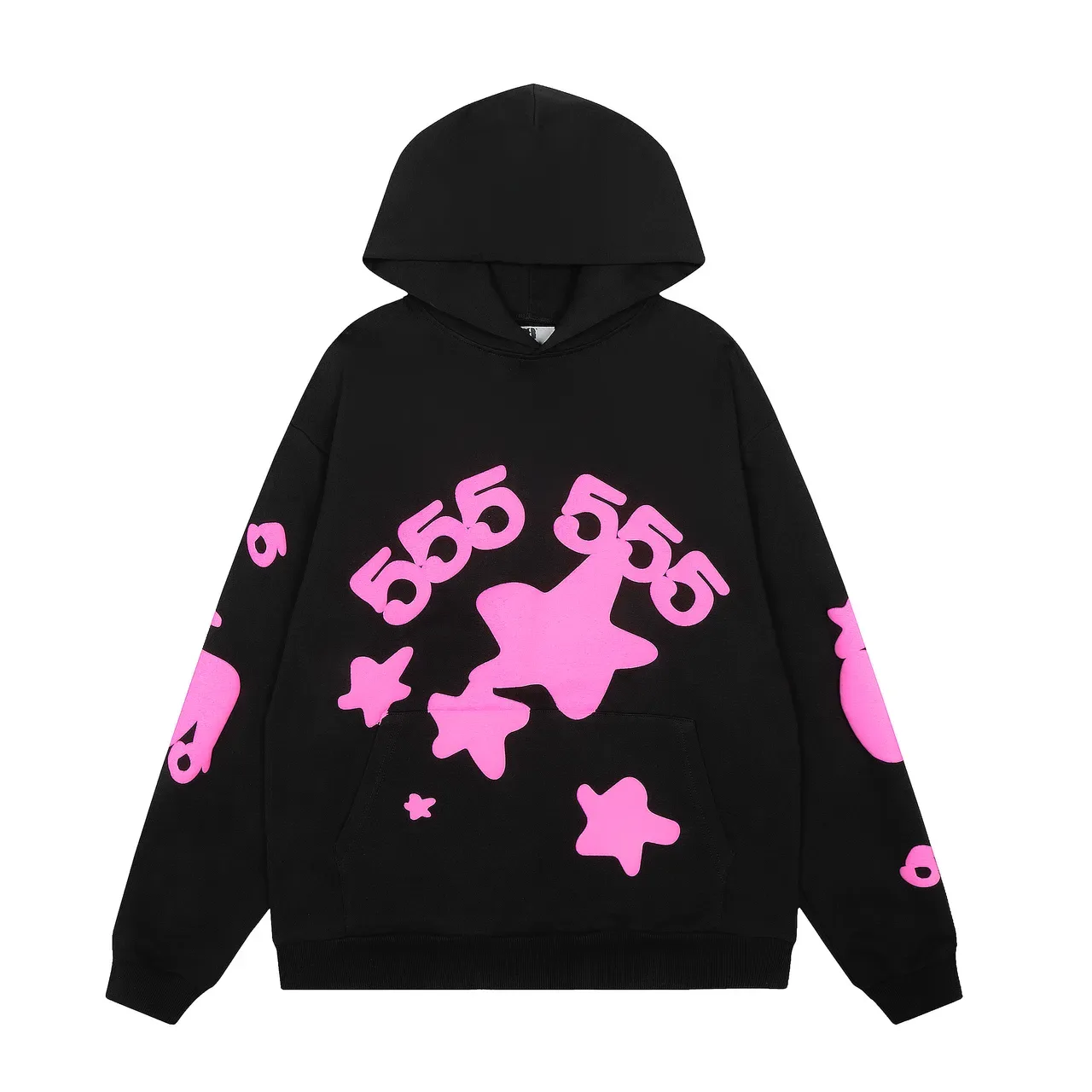 Black and Pink Graphic Print Tracksuit 2