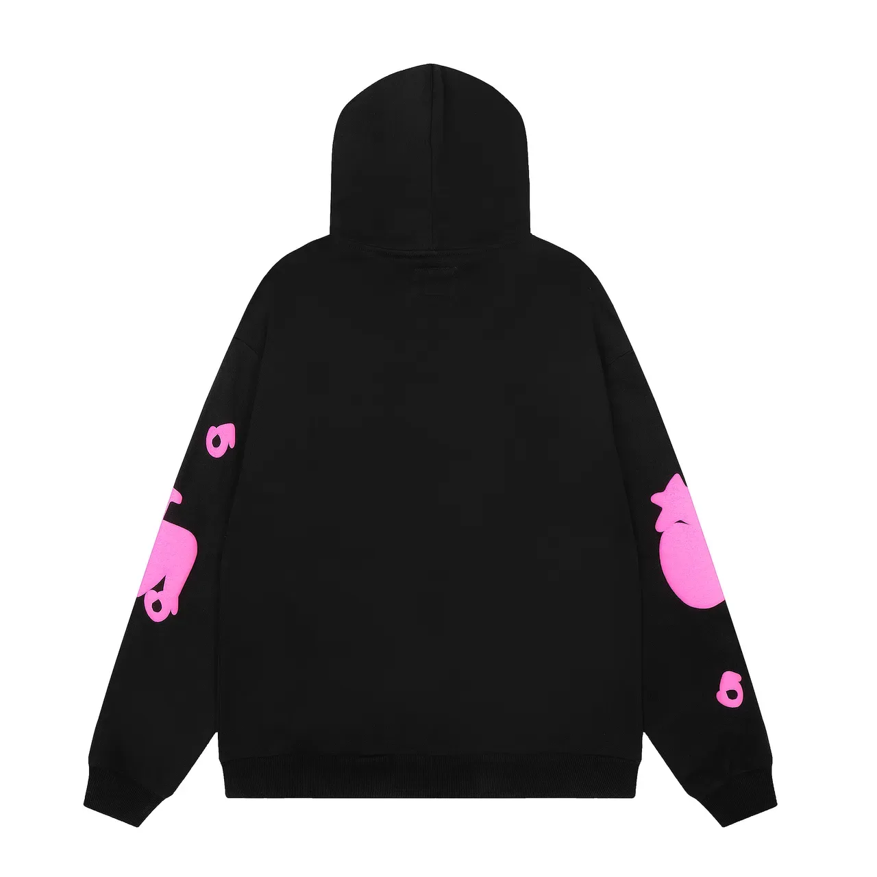 Black and Pink Graphic Print Tracksuit 3