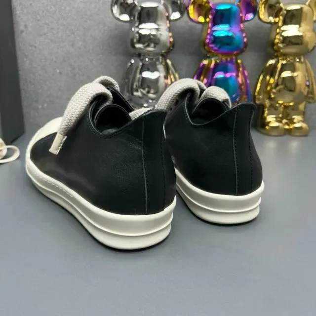 Black and White Platform Lifestyle Sneakers 8