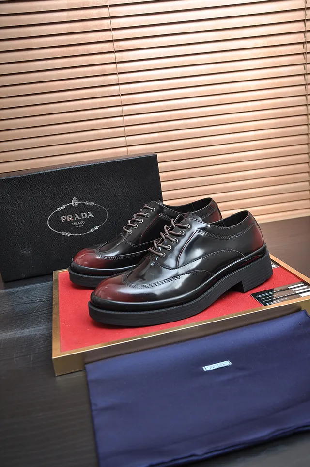 Sapato brogue asa preto burdeos couro patentado glossy 4