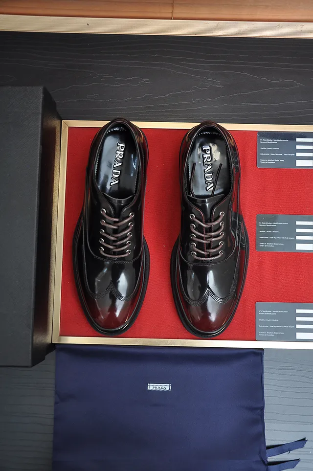 Sapato brogue asa preto burdeos couro patentado glossy 5