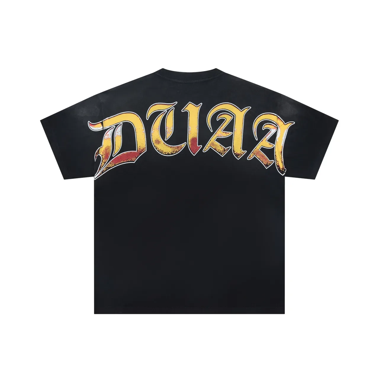 Black Gold Graphic-Print Oversized Fit T-Shirt 4