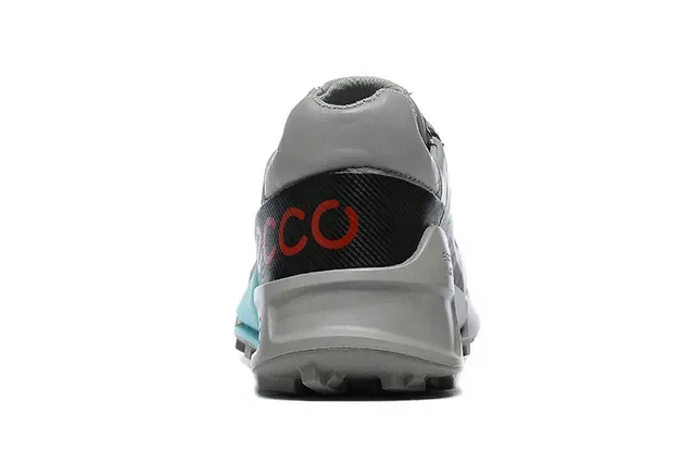 Black Gray Leather Upper Molded Midsole Lifestyle Sneakers 13
