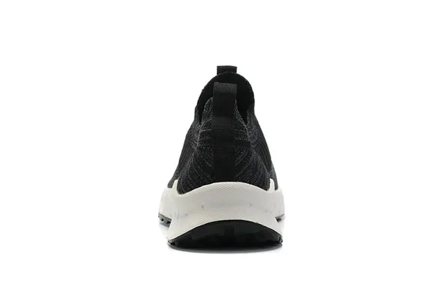 Black Marled Knit Slip-On Lifestyle Sneaker 13