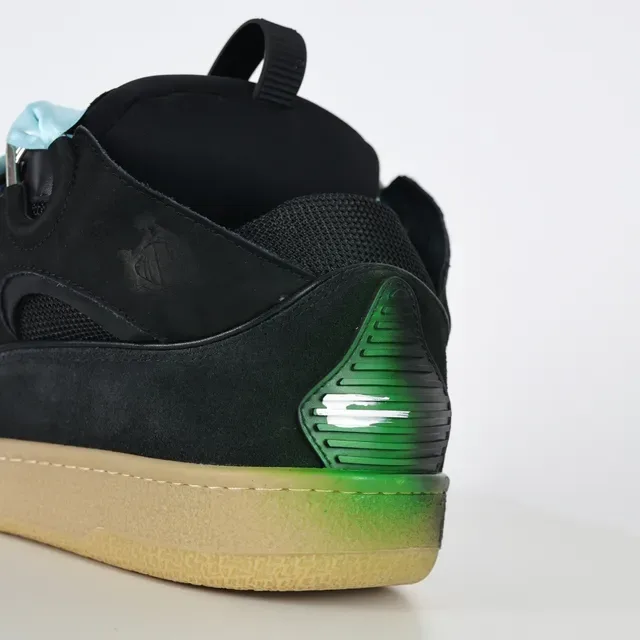 Black Multicolor Paint-Splatter High-Top Lifestyle Sneakers 4
