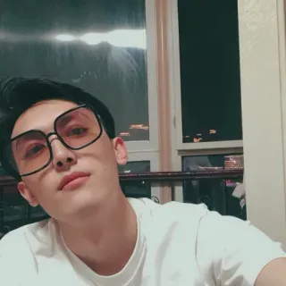 Black Oversized Rectangular Optical Glasses