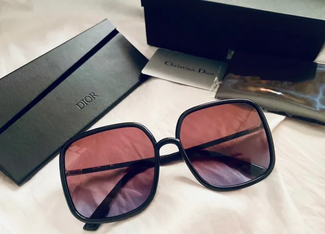 Black Oversized Rectangular Optical Glasses 2