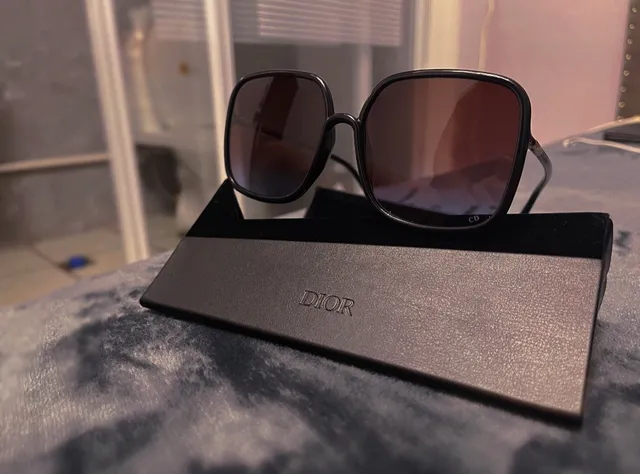 Black Oversized Rectangular Optical Glasses 3