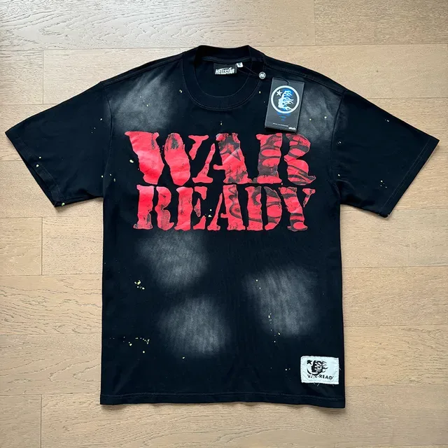 Black Red Oversized Fit Distressed Graphic Print Top 8