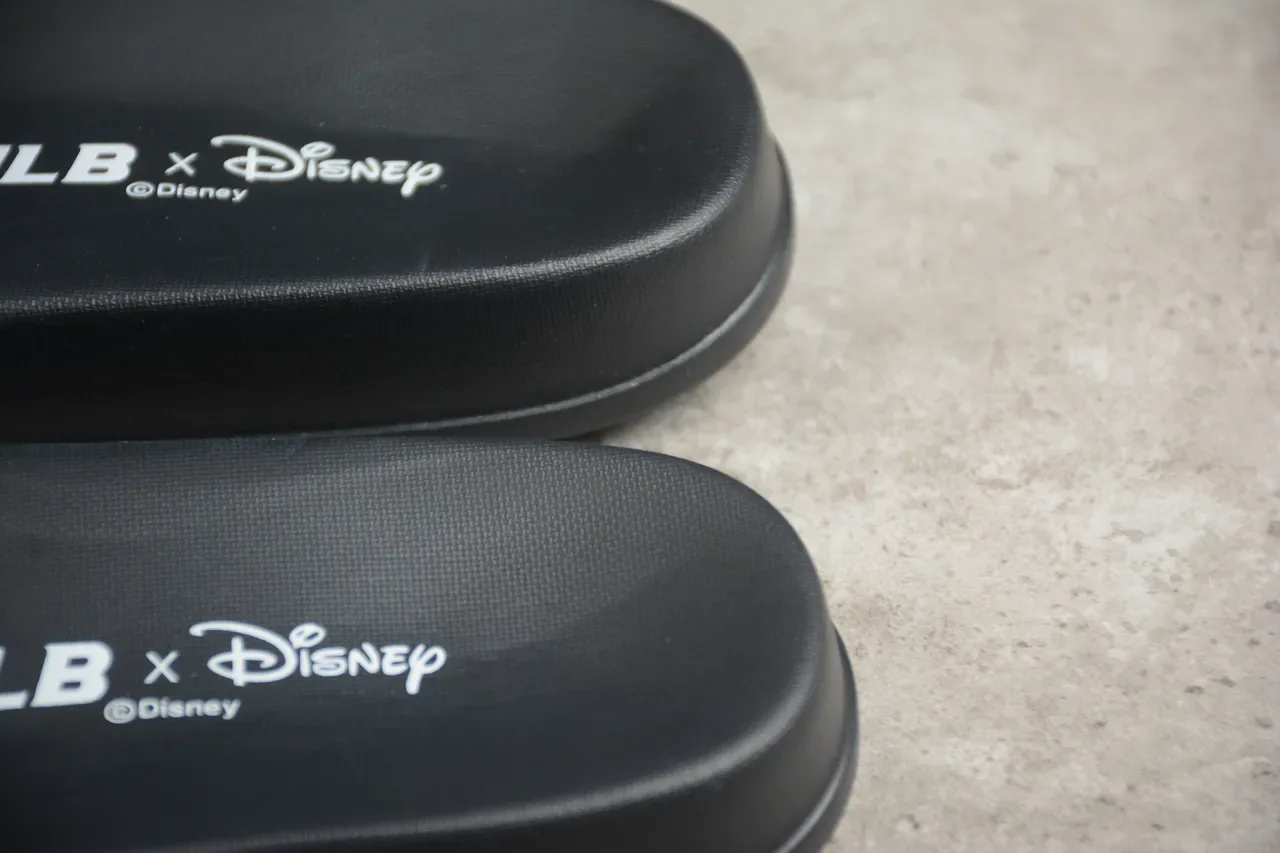 Black White Rubber Sole Monogrammed Strap Slippers 5