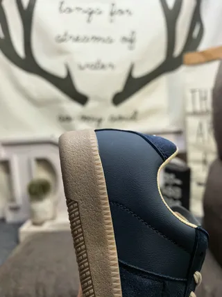 Brown and Charcoal Mixed-Material Cupsole Lifestyle Sneakers 3
