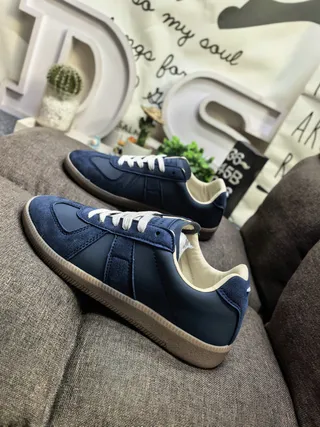 Brown and Charcoal Mixed-Material Cupsole Lifestyle Sneakers 7