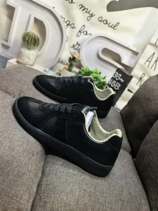 Brown and Charcoal Mixed-Material Cupsole Lifestyle Sneakers 17