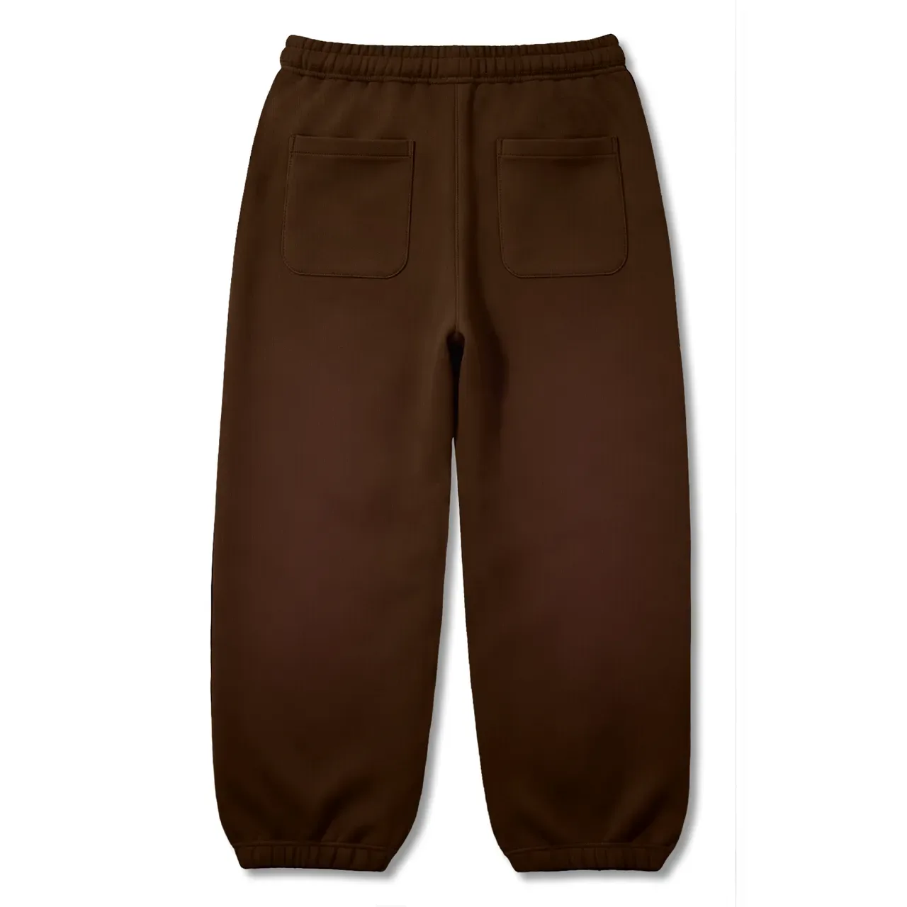 Brown Green Burgundy Embroidered Sweatpants 9
