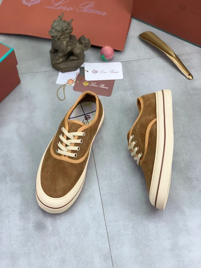 Brown Suede Cupsole Lace-Up Sneaker 5