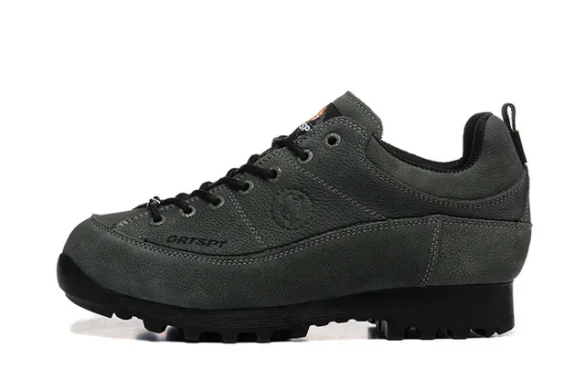 CRISPI Army Green Black Low-Top Suede-Textured Upper Lifestyle Sneakers 2