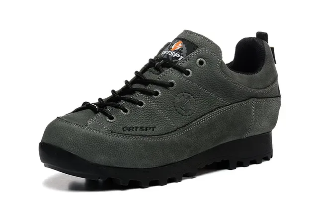 CRISPI Army Green Black Low-Top Suede-Textured Upper Lifestyle Sneakers 3