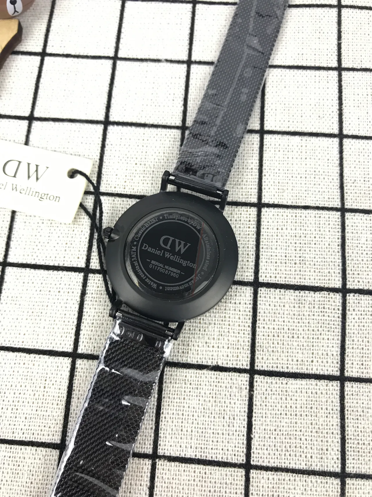 Daniel Wellington 经典黑色极简石英手表 2