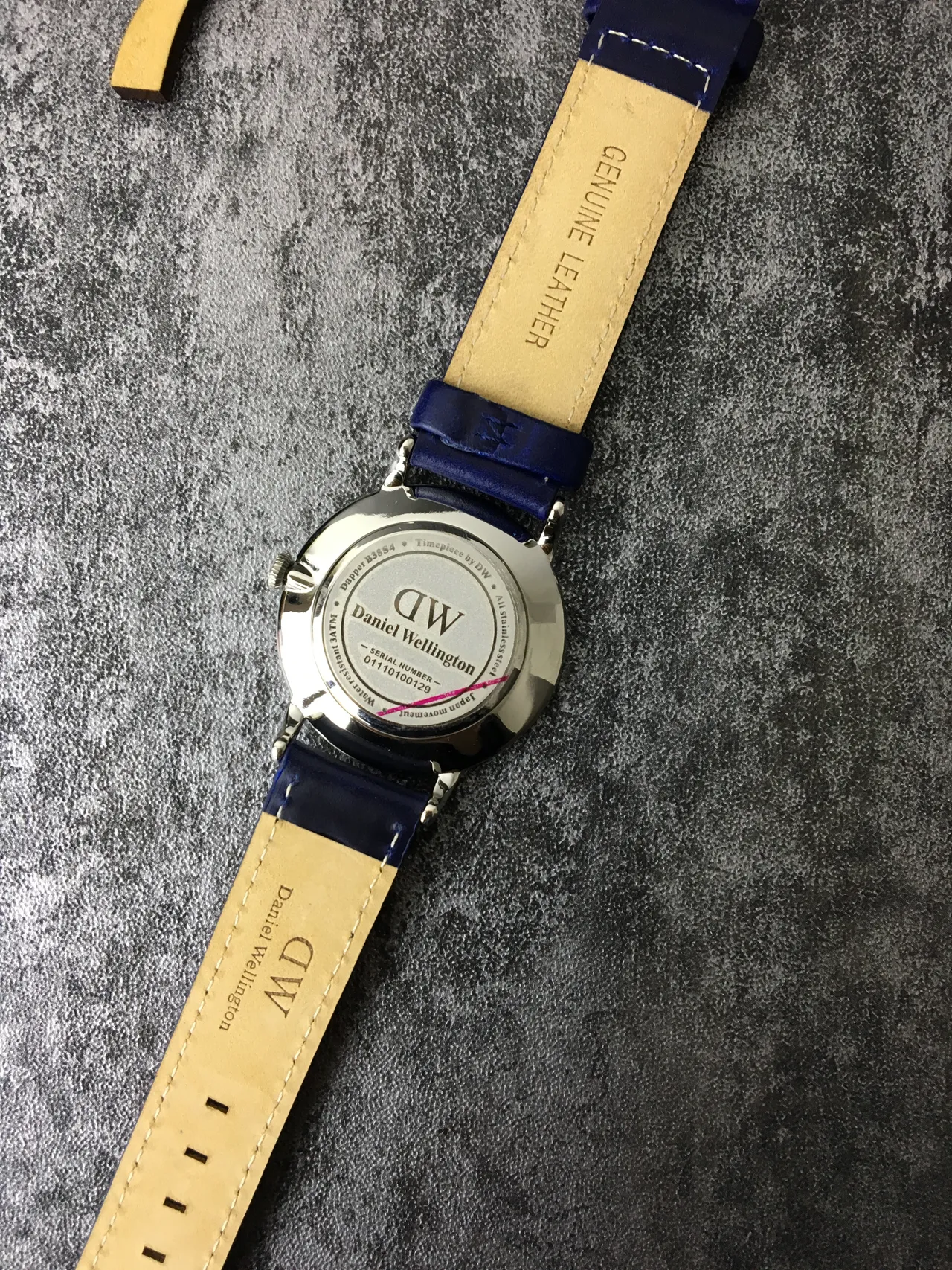 Daniel Wellington Classic Blue White Minimalist Thin Case Quartz Watch 3