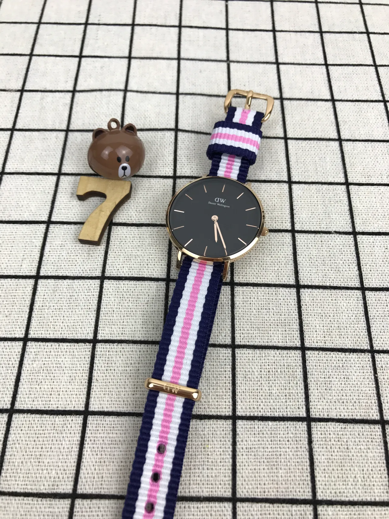 Daniel Wellington Classic Petite Black Gold Quartz montre 2