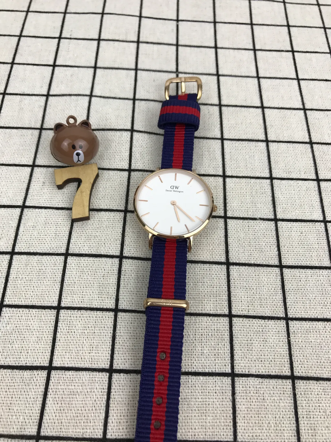 Daniel Wellington Classic Petite Black Gold Quartz montre 5