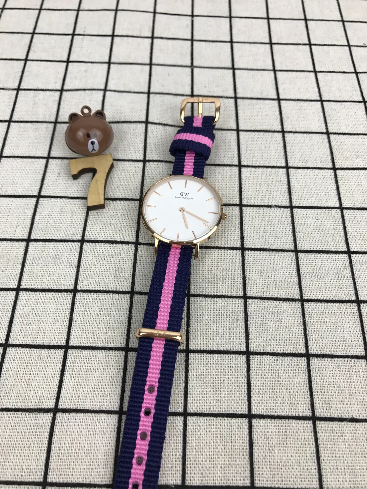 Daniel Wellington Classic Petite Black Gold Quartz montre 8