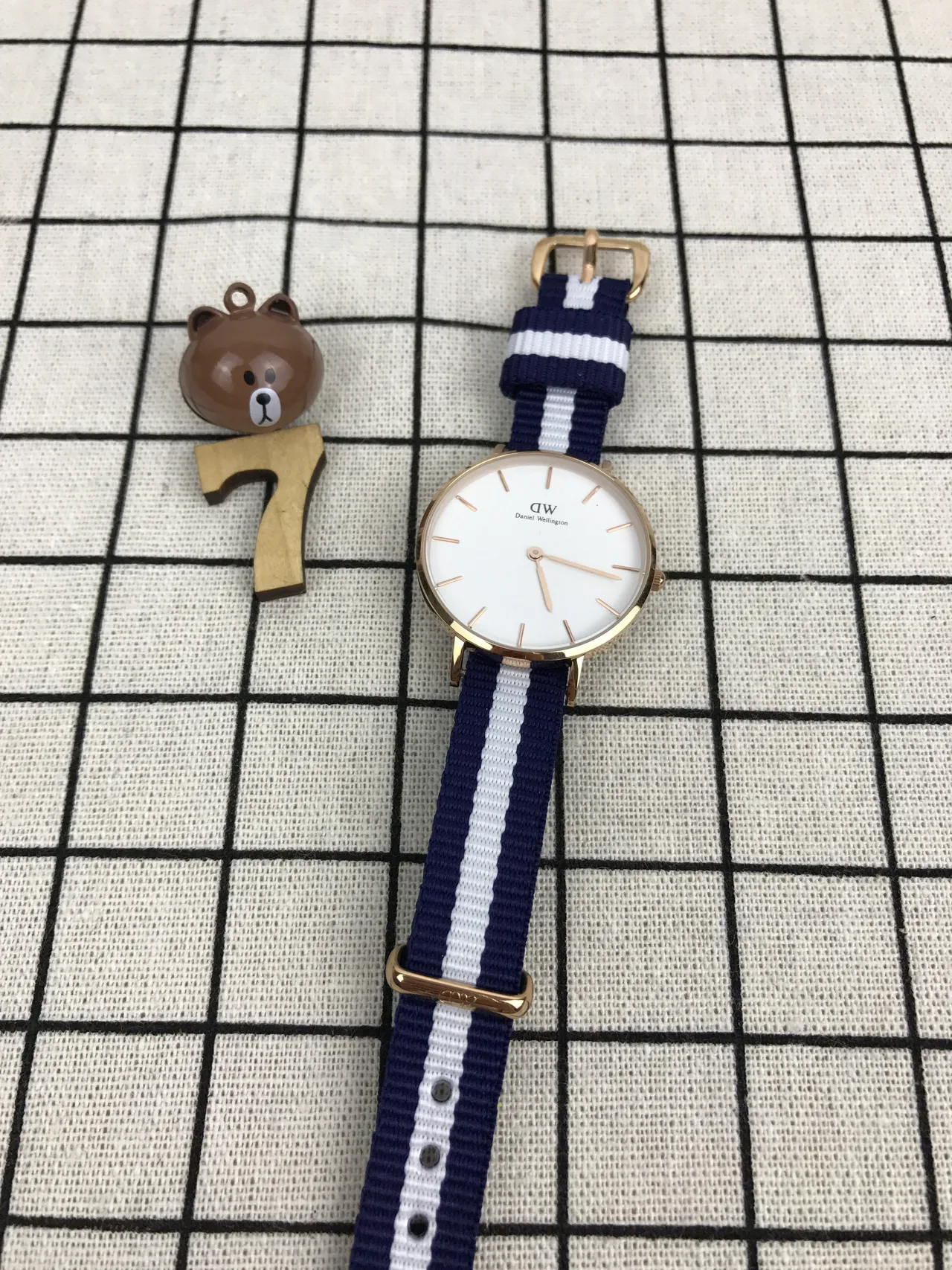 Daniel Wellington Classic Petite Black Gold Quartz montre 11