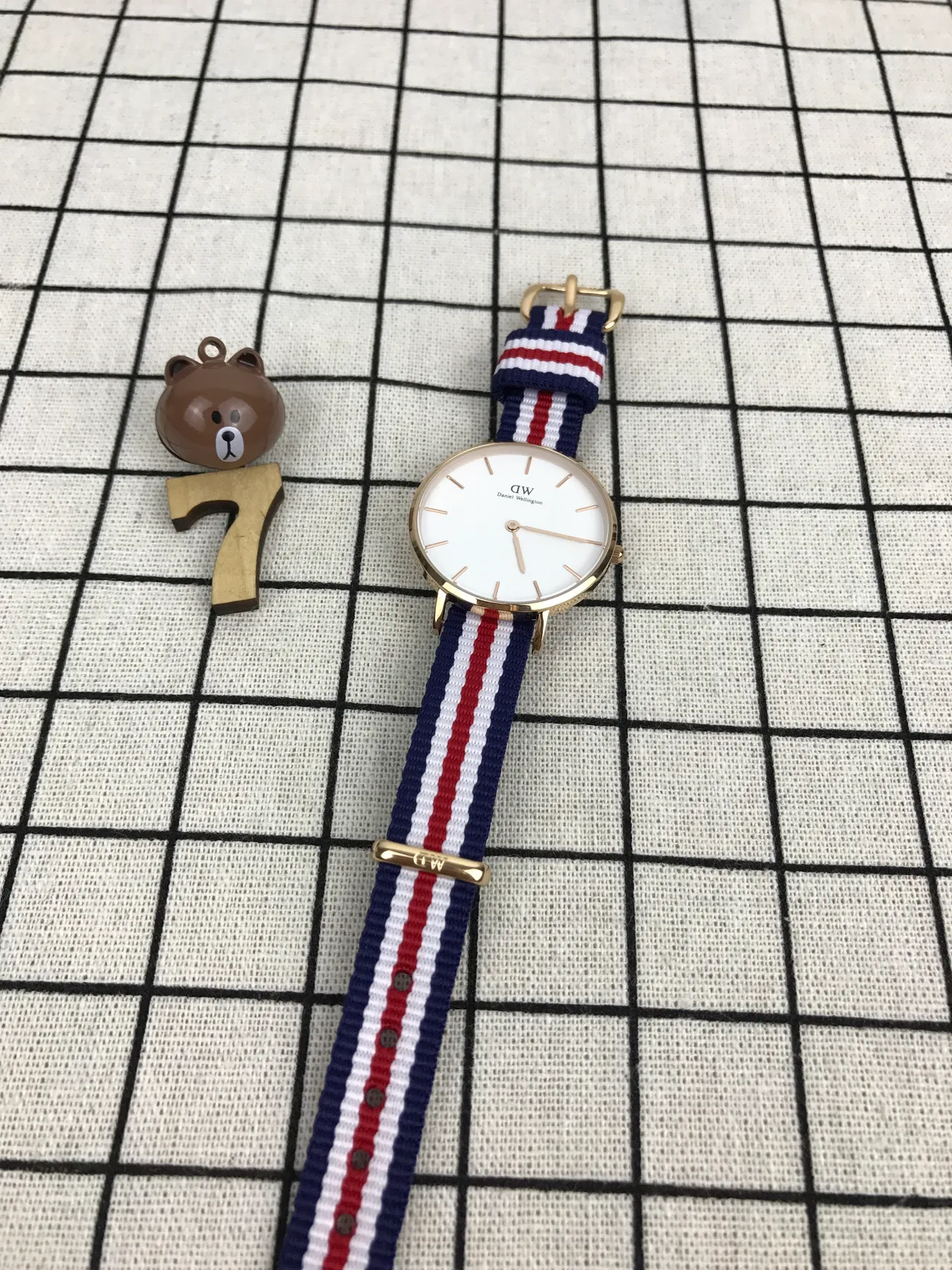 Daniel Wellington Classic Petite Black Gold Quartz montre 12