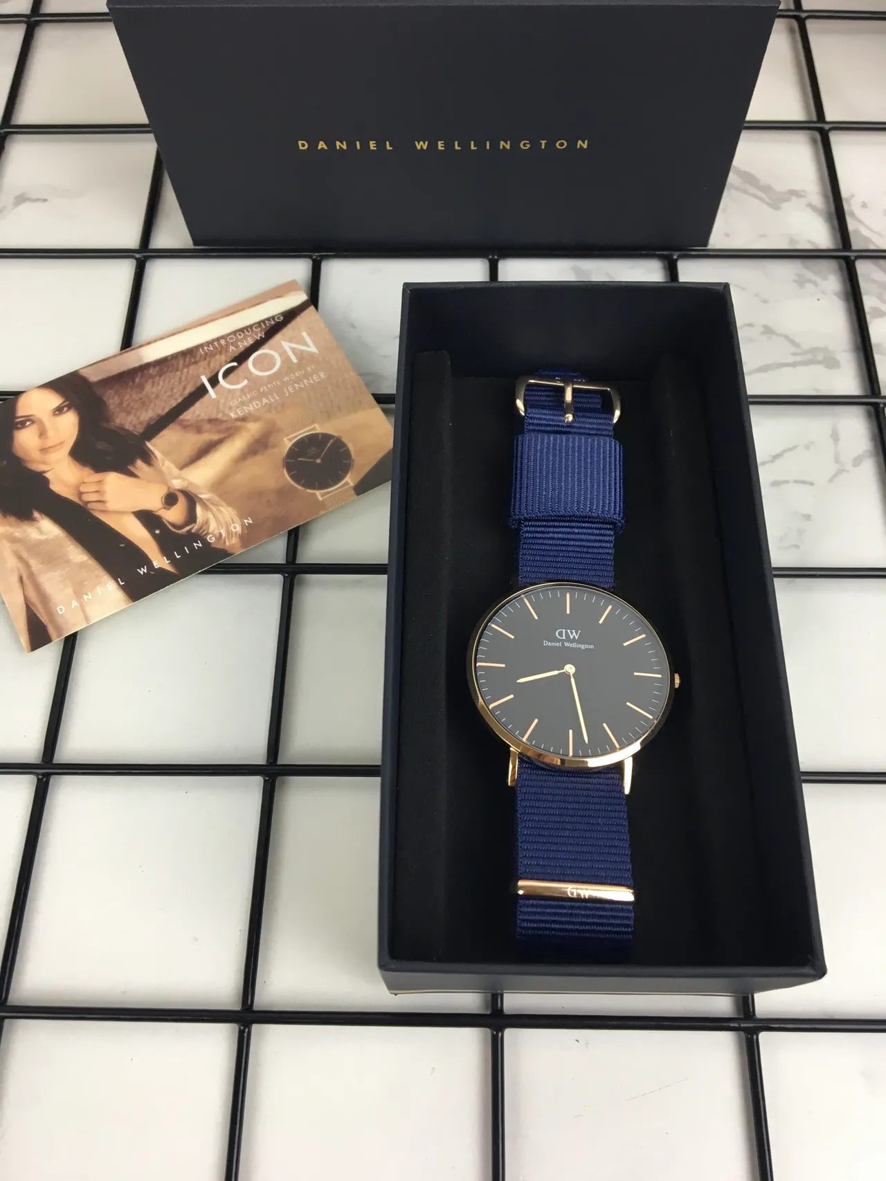 Daniel Wellington Icon Navy NATO Quartz Watch 2