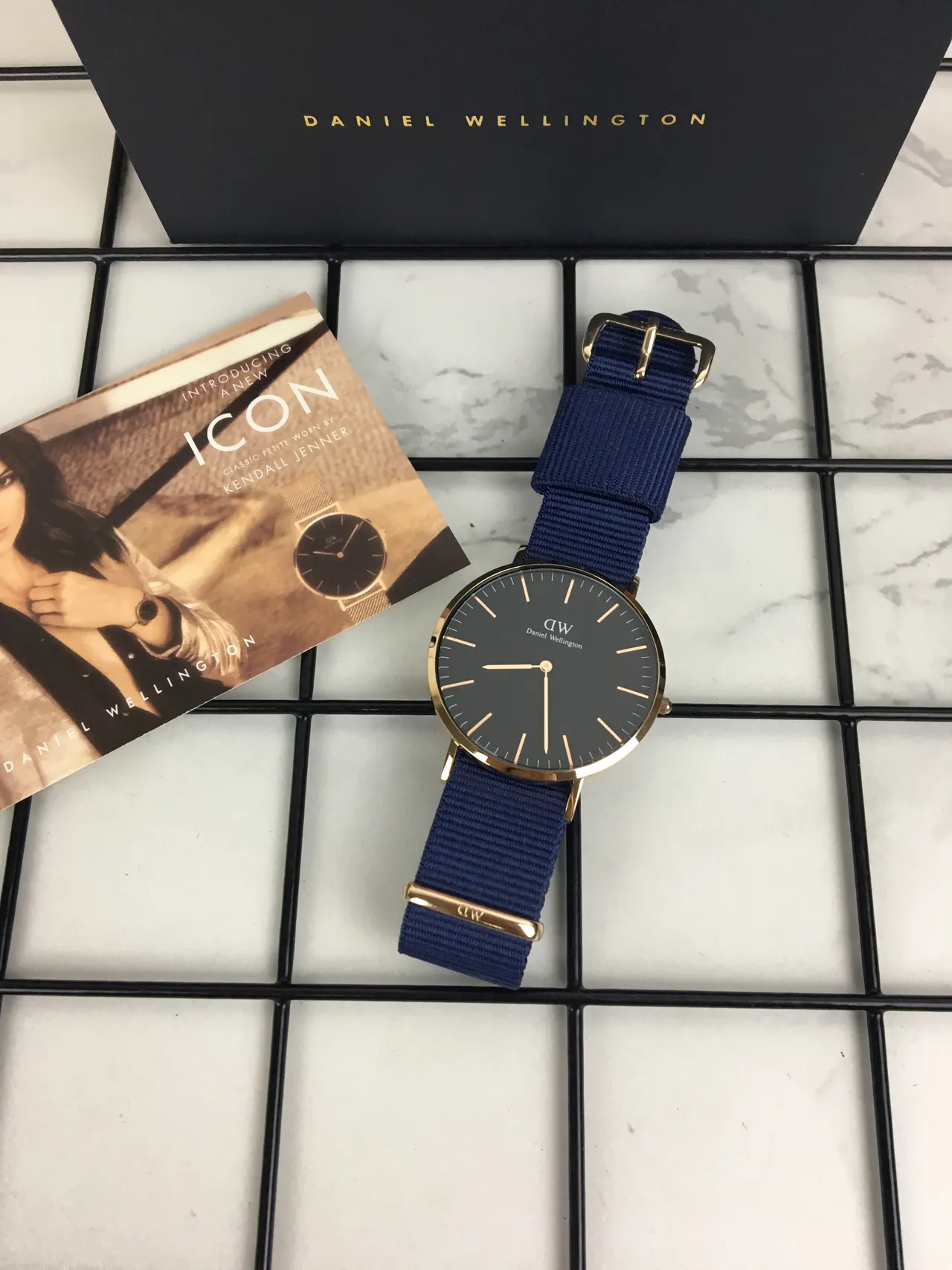 Daniel Wellington Icon Navy NATO Quartz Watch 3