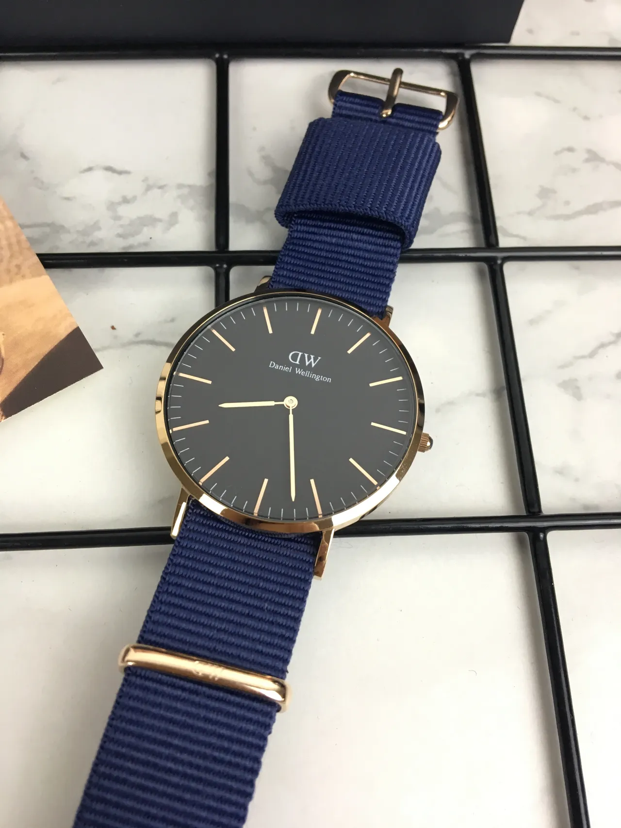 Daniel Wellington Icon Navy NATO Quartz Watch 4